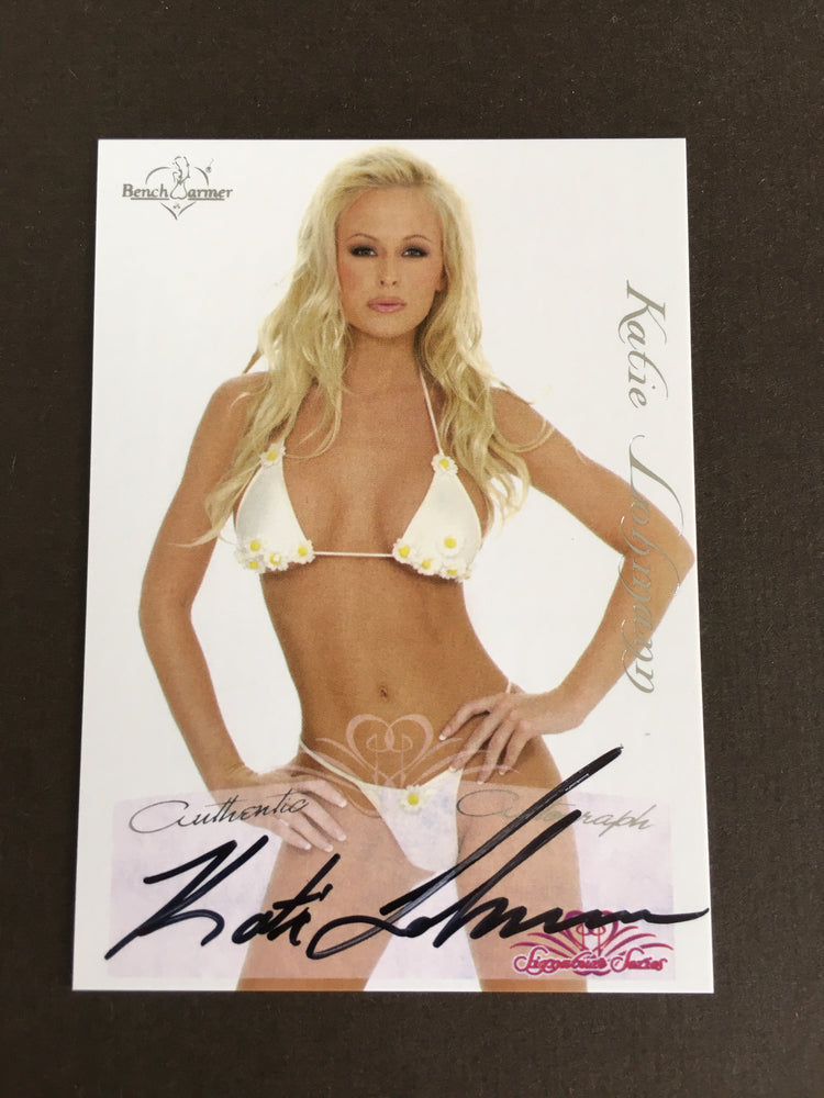 Katie Lohmann - Autographed Benchwarmer Trading Card (1)