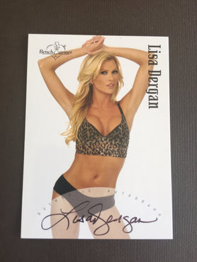 Lisa Dergan - Autographed Benchwarmer Trading Card (1)