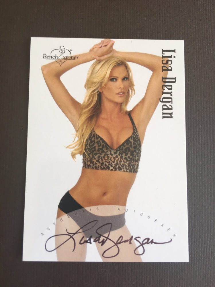 Lisa Dergan - Autographed Benchwarmer Trading Card (1)