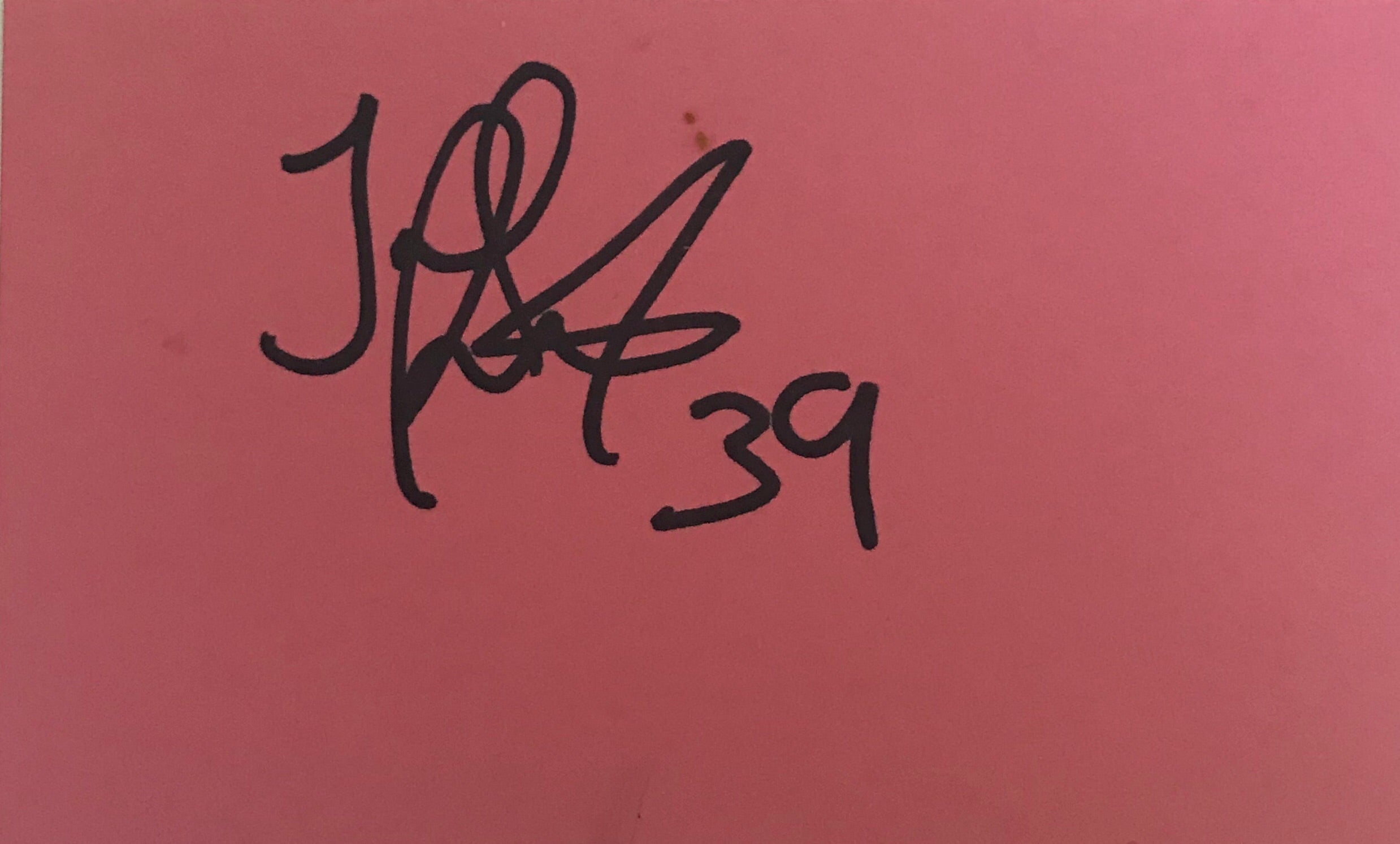 Joel Irwin - Ice Hockey - Autographed Card
