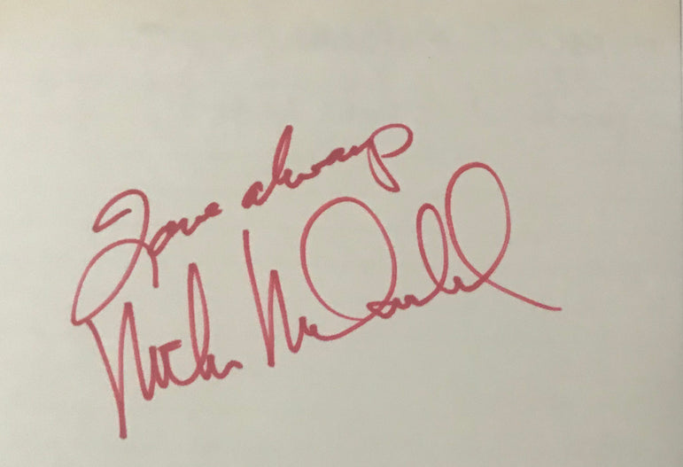 Michael McDonald - Doobie Brothers - Autographed Card