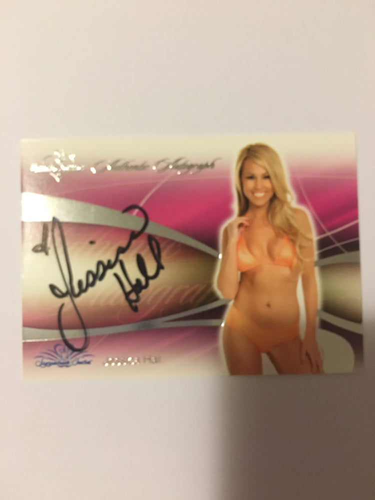 Jessica Hall - Autographed Benchwarmer Trading Card (3)
