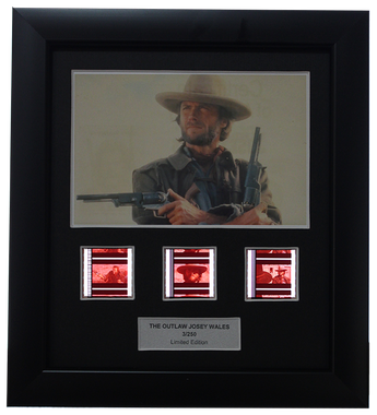 Outlaw Josey Wales, The (1976) - 3 Cell Display - ONLY 1 AT THIS PRICE!