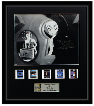 Margaret Kerry (Tinker Bell) Peter Pan Autographed Film Cell Display (1)