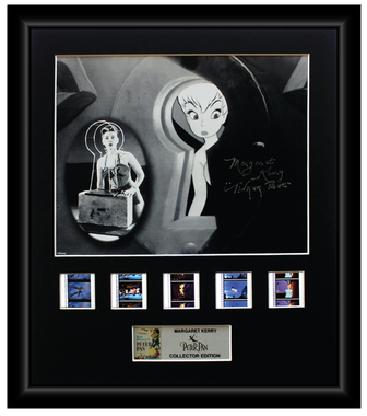 Margaret Kerry (Tinker Bell) Peter Pan Autographed Film Cell Display (1)