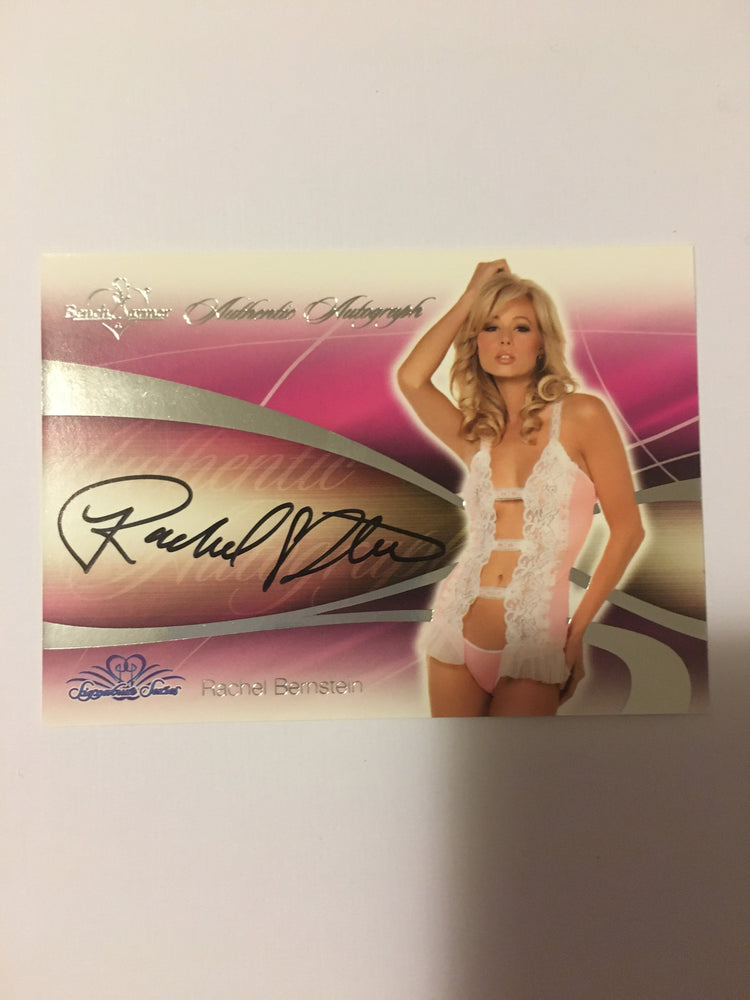 Rachel Bernstein - Autographed Benchwarmer Trading Card (1)