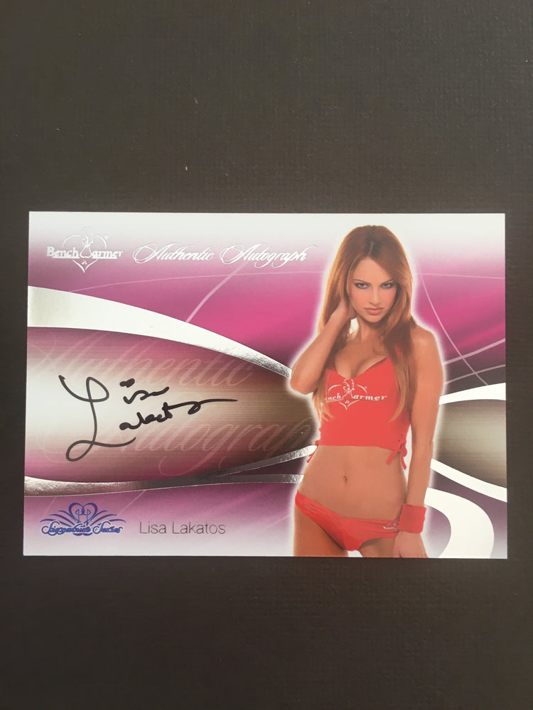 Lisa Lakatos - Autographed Benchwarmer Trading Card (1)