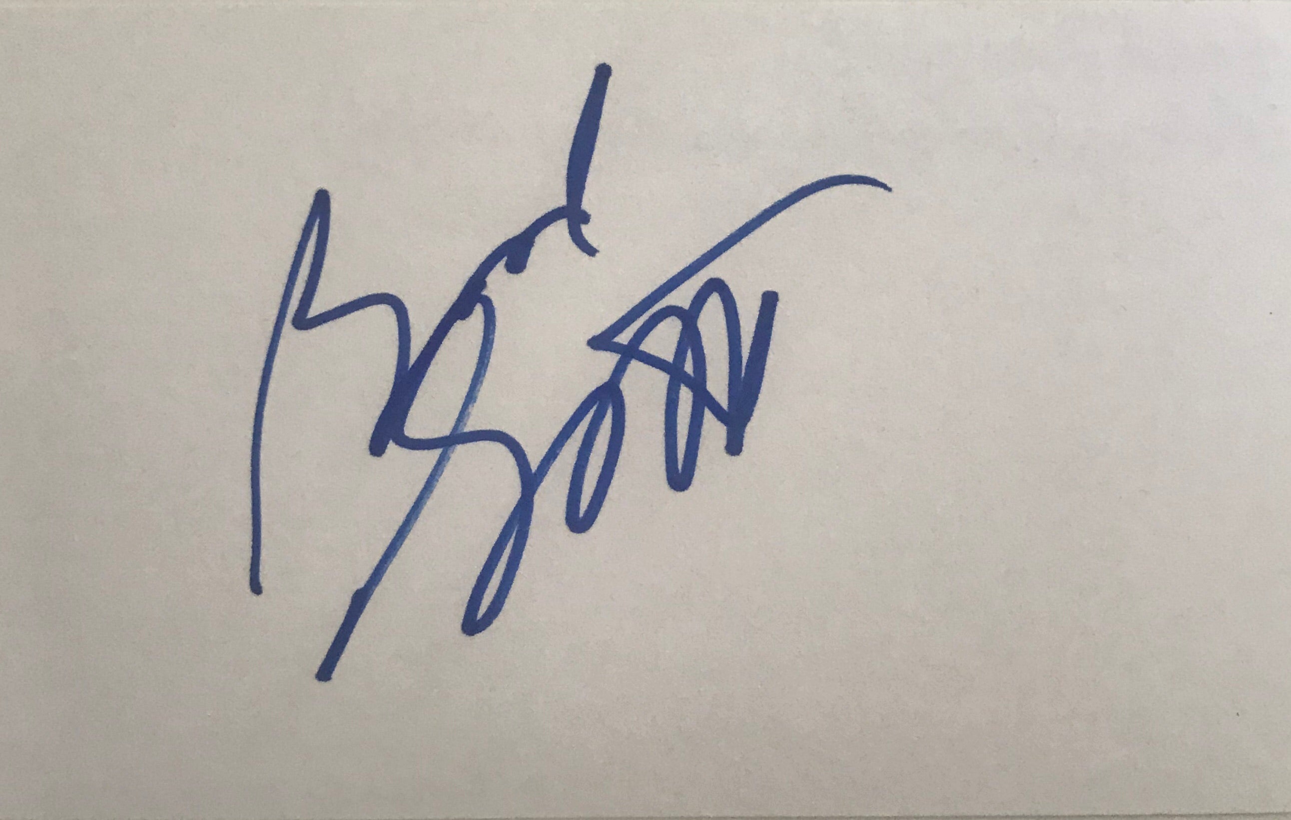 Brad Garrett - Everyone Loves Raymond - Autographed Card