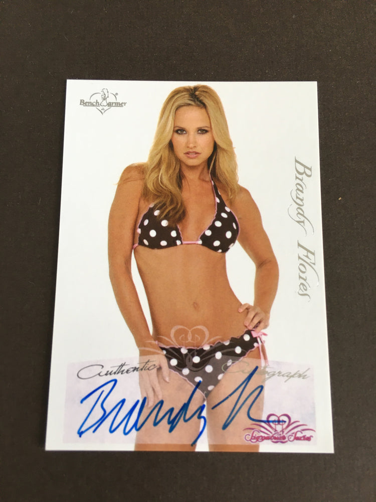Brandy Flores - Autographed Benchwarmer Trading Card (1)